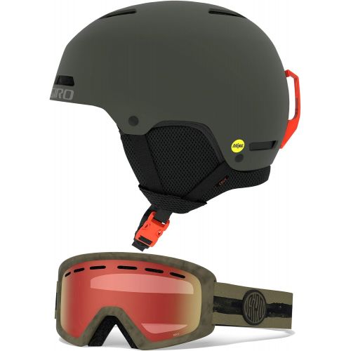  Giro Crue MIPS Combo Kids Snow Helmet w/Matching Goggles