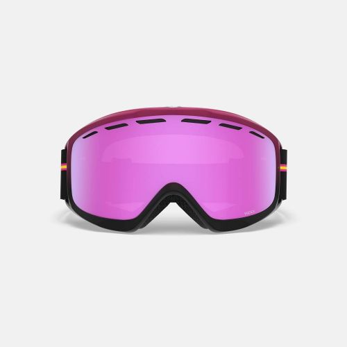  Giro Index OTG Adult Snow Goggles - Pink Neon Lights Strap with Vivid Pink Lens (2021)