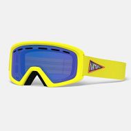 Giro Rev Youth Snow Goggles - Namuk Yellow Strap with Grey Cobalt Lens (2020)