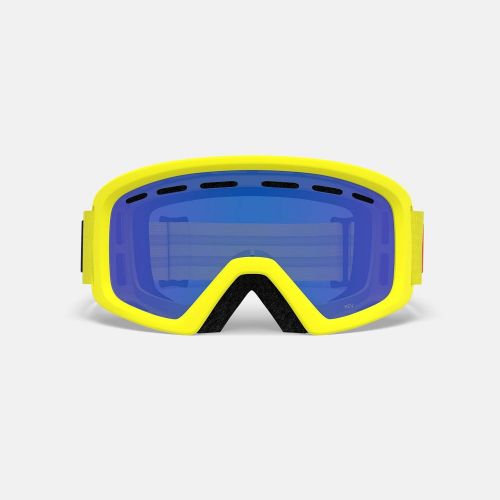  Giro Rev Youth Snow Goggles - Namuk Yellow Strap with Grey Cobalt Lens (2020)