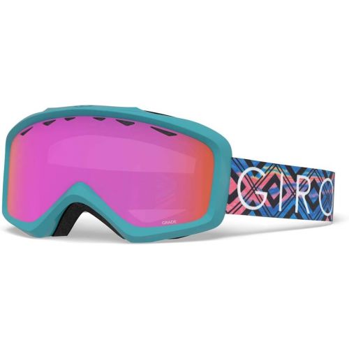  Giro Grade Kids Snow Goggles Electric Rhythm - Amber Pink