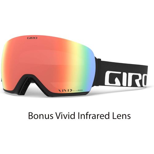  Giro Article Asian Fit Adult Snow Goggle Quick Change with 2 Vivid Lenses