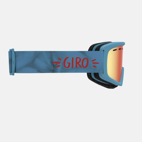  Giro Rev Youth Snow Goggles - Tie Dye Namuk Strap with Amber Scarlet Lens (2021)