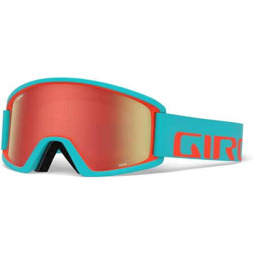  Giro Ella Womens Snow Goggles Rose Gold Shimmer - Vivid OnyxVivid Infrared