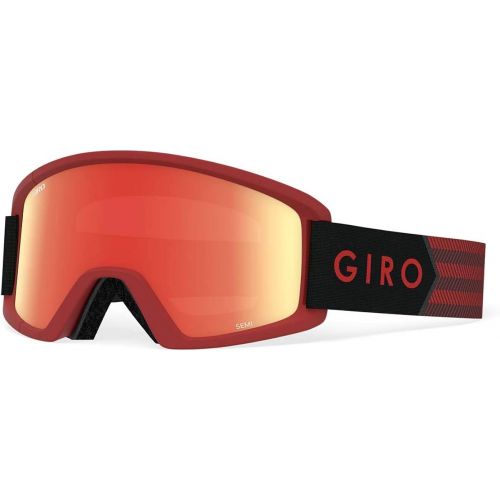  Giro Ella Womens Snow Goggles Rose Gold Shimmer - Vivid OnyxVivid Infrared