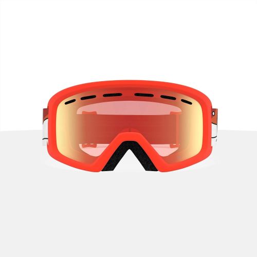  Giro Ella Womens Snow Goggles Rose Gold Shimmer - Vivid OnyxVivid Infrared