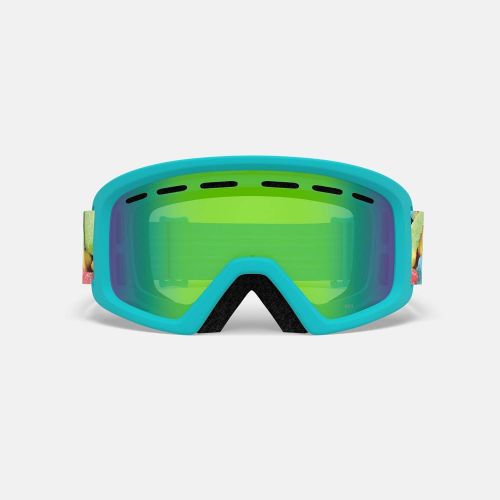  Giro Ella Womens Snow Goggles Rose Gold Shimmer - Vivid OnyxVivid Infrared