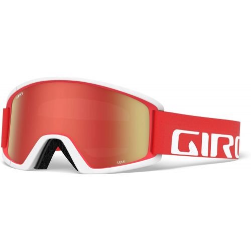  Giro Ella Womens Snow Goggles Rose Gold Shimmer - Vivid OnyxVivid Infrared