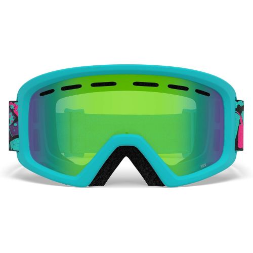  Giro Ella Womens Snow Goggles Rose Gold Shimmer - Vivid OnyxVivid Infrared