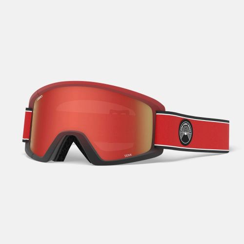  Giro Ella Womens Snow Goggles Rose Gold Shimmer - Vivid OnyxVivid Infrared