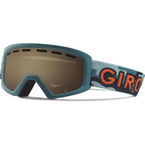  Giro Ella Womens Snow Goggles Rose Gold Shimmer - Vivid OnyxVivid Infrared