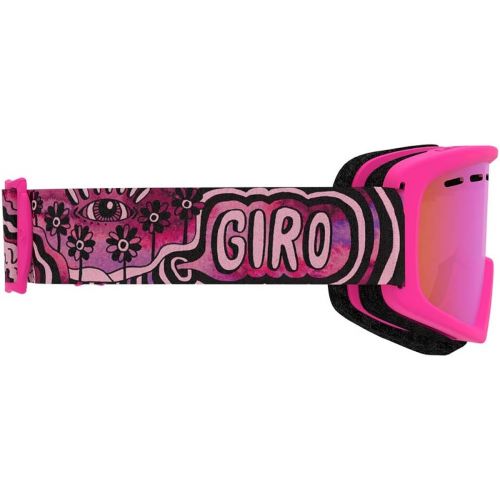  Giro Ella Womens Snow Goggles Rose Gold Shimmer - Vivid OnyxVivid Infrared