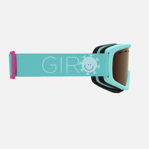  Giro Ella Womens Snow Goggles Rose Gold Shimmer - Vivid OnyxVivid Infrared