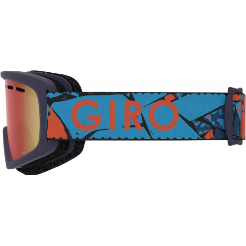  Giro Ella Womens Snow Goggles Rose Gold Shimmer - Vivid OnyxVivid Infrared