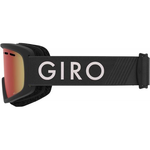  Giro Ella Womens Snow Goggles Rose Gold Shimmer - Vivid OnyxVivid Infrared