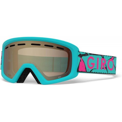  Giro Ella Womens Snow Goggles Rose Gold Shimmer - Vivid OnyxVivid Infrared