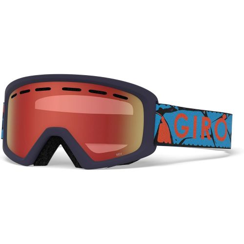  Giro Ella Womens Snow Goggles Rose Gold Shimmer - Vivid OnyxVivid Infrared