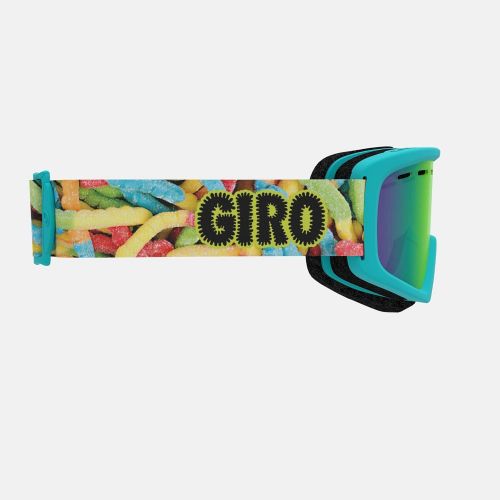  Giro Ella Womens Snow Goggles Rose Gold Shimmer - Vivid OnyxVivid Infrared