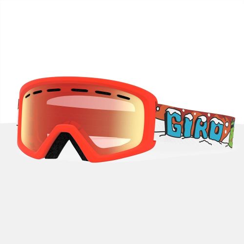  Giro Ella Womens Snow Goggles Rose Gold Shimmer - Vivid OnyxVivid Infrared