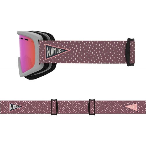  Giro Ella Womens Snow Goggles Rose Gold Shimmer - Vivid OnyxVivid Infrared