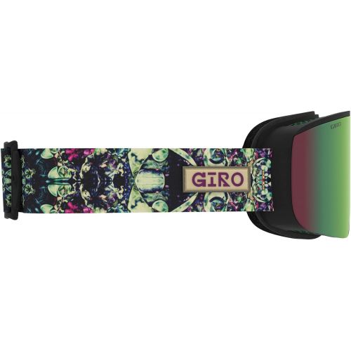  Giro Ella Womens Snow Goggles Rose Gold Shimmer - Vivid OnyxVivid Infrared