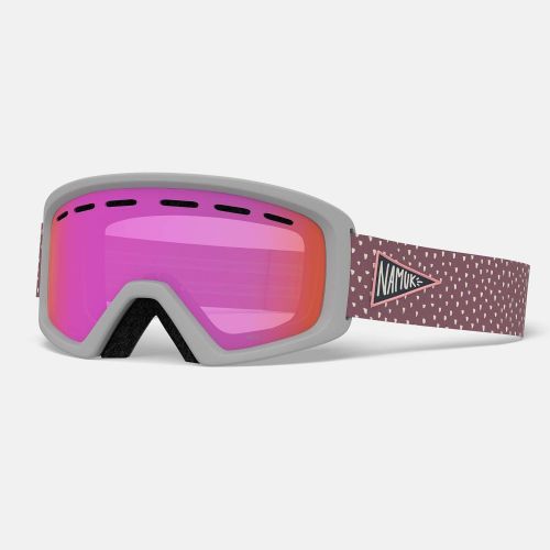  Giro Ella Womens Snow Goggles Rose Gold Shimmer - Vivid OnyxVivid Infrared