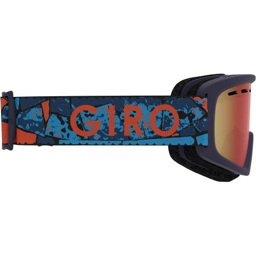  Giro Ella Womens Snow Goggles Rose Gold Shimmer - Vivid OnyxVivid Infrared