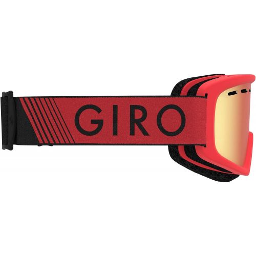  Giro Ella Womens Snow Goggles Rose Gold Shimmer - Vivid OnyxVivid Infrared