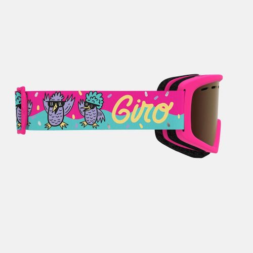  Giro Ella Womens Snow Goggles Rose Gold Shimmer - Vivid OnyxVivid Infrared