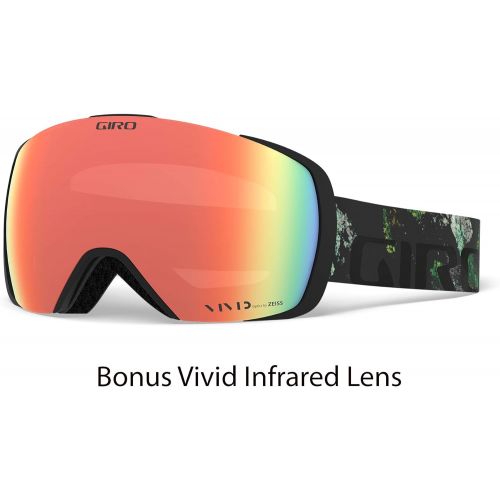  Giro Contact Snow Goggles with Vivid Lens Technology and Snapshot Magnetic Quick Change Lens System