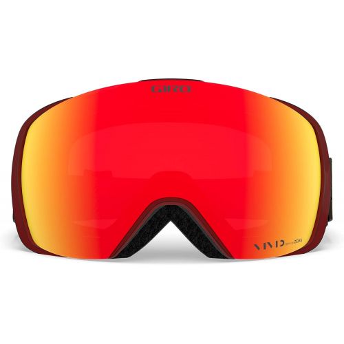  Giro Contact Snow Goggles with Vivid Lens Technology and Snapshot Magnetic Quick Change Lens System