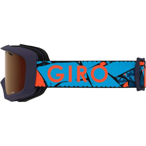  Giro Contact Snow Goggles with Vivid Lens Technology and Snapshot Magnetic Quick Change Lens System