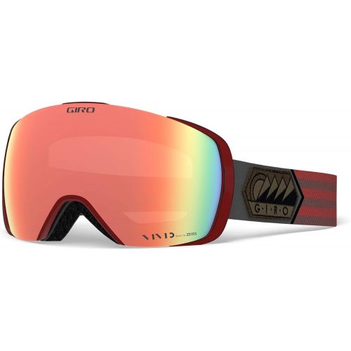  Giro Contact Snow Goggles with Vivid Lens Technology and Snapshot Magnetic Quick Change Lens System