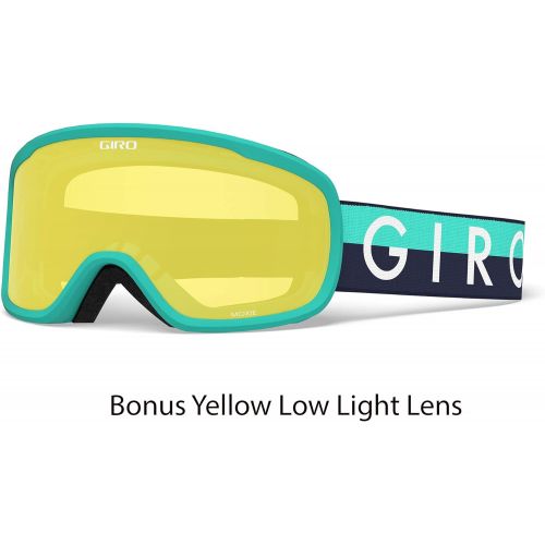  Giro Contact Snow Goggles with Vivid Lens Technology and Snapshot Magnetic Quick Change Lens System