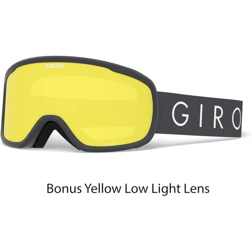  Giro Contact Snow Goggles with Vivid Lens Technology and Snapshot Magnetic Quick Change Lens System