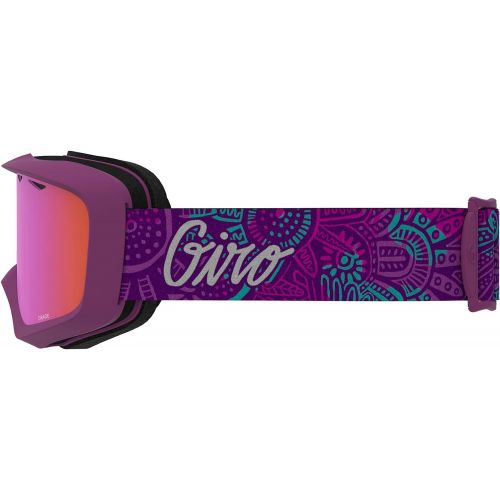  Giro Contact Snow Goggles with Vivid Lens Technology and Snapshot Magnetic Quick Change Lens System