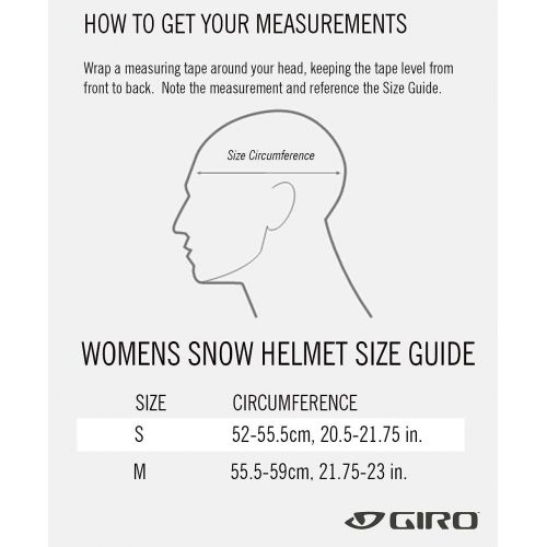  Giro Essence MIPS Womens Snow Helmet With Integrated Goggle Shield