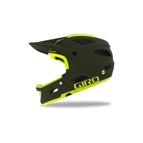  Giro Switchblade MIPS Matte Olive Citron Dirt Bike Helmet Size Large