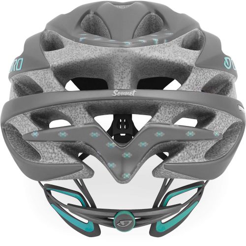  Giro Sonnet Helmet - Womens Matte Titanium Taos Dots, M