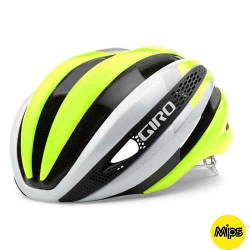  Giro Synthe MIPS Helmet WhiteHighlight Yellow, L