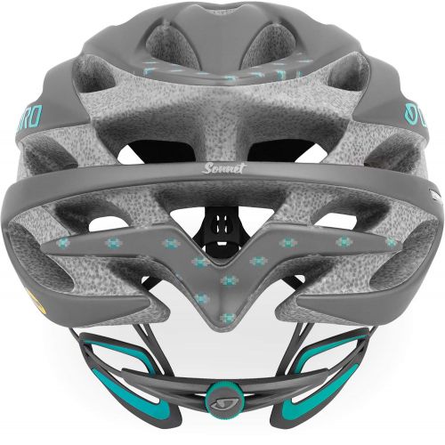  Giro Sonnet MIPS Cycling Helmet - Womens Matte Titanium Taos Dots Medium