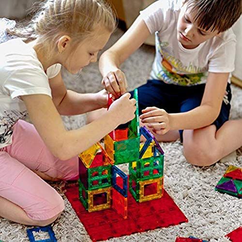  Giromag Magnetic Blocks Construction Film,Building Toys Age 3+,Magnet Toy,ABS Edible Plastic (8610-Super1Pcs)