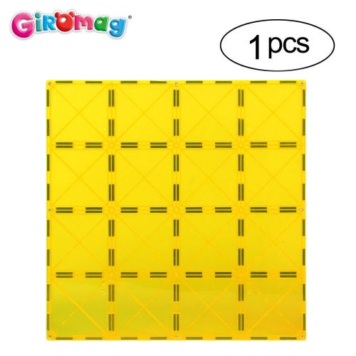  Giromag Magnetic Blocks Construction Film,Building Toys Age 3+,Magnet Toy,ABS Edible Plastic (8610-Super1Pcs)