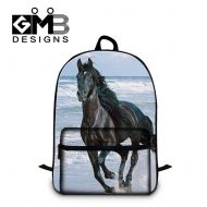 GiveMeBag GIVE ME BAG Generic Horse School Bookbags for Teen Boys Mens Fashion Laptop Computer BackPack