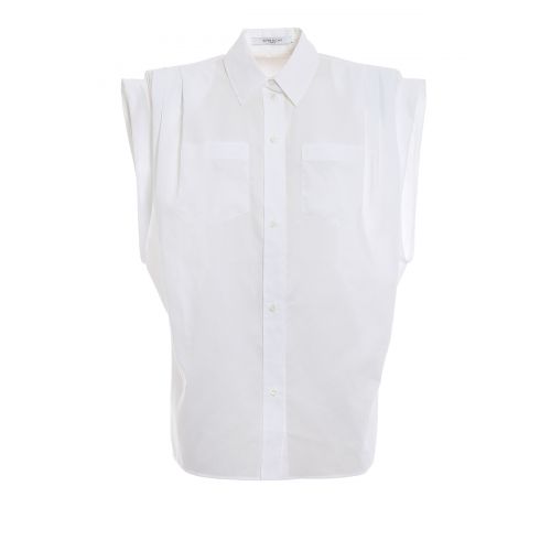 지방시 Givenchy Pleated sleeve detailed shirt