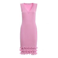 Givenchy Pink viscose pleated dress