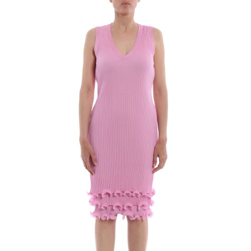 지방시 Givenchy Pink viscose pleated dress