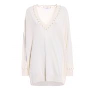 Givenchy Cashmere blend pearl over sweater
