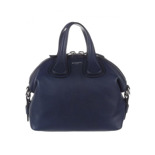 지방시 Givenchy Nightingale small blue bowling bag