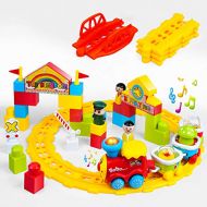 [아마존 핫딜] [아마존핫딜]Gizmovine Race Car Track Games Set for Kids, Toddler Toy with Variable Railway Tracks, Train Toys with Lights and Sounds Car Toys for 2 Year Old boy